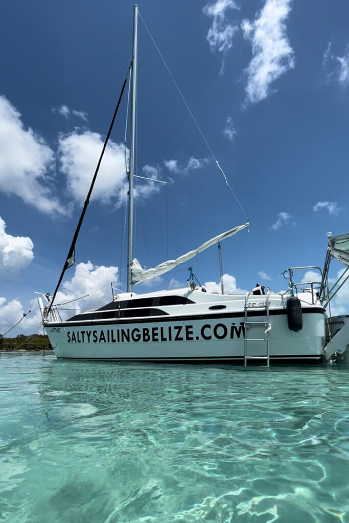Belize Sloop Salty Sailing Belize – Sailing Tours website